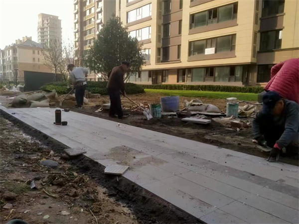 石材鋪裝施工